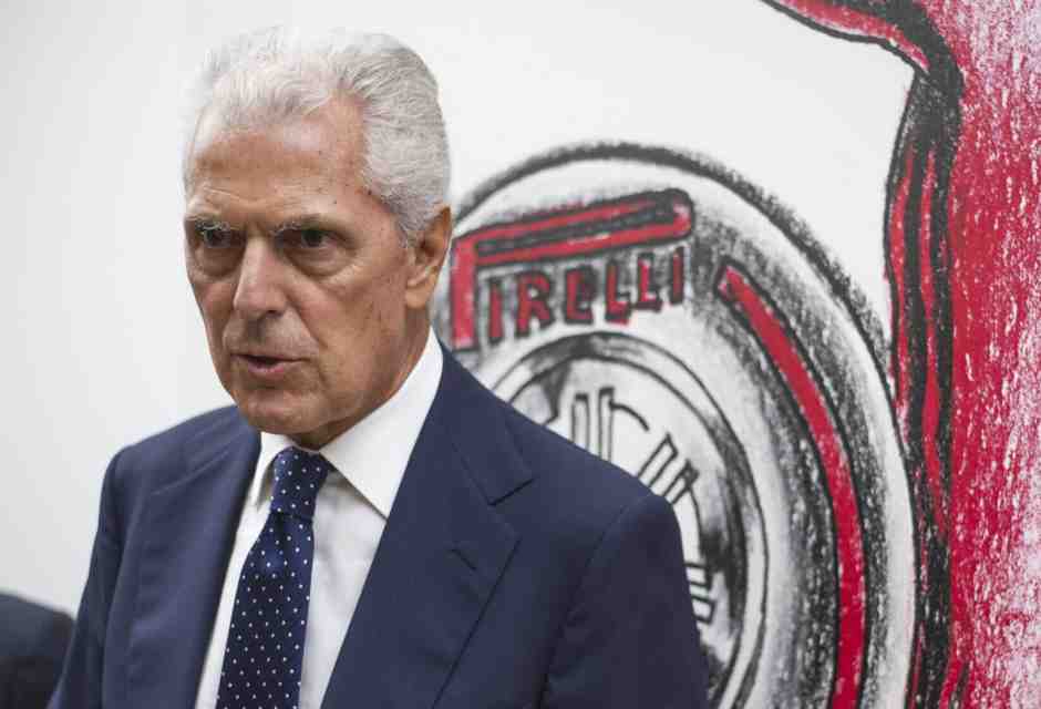 Trochetti Provera nello Stabilimento Pirelli di Settimo Torinese nel 2014 (Foto Marco Alpozzi - LaPresse)&nbsp;<br />
