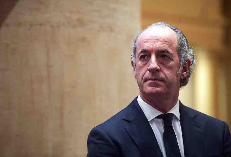 &nbsp;Luca Zaia - foto Ansa