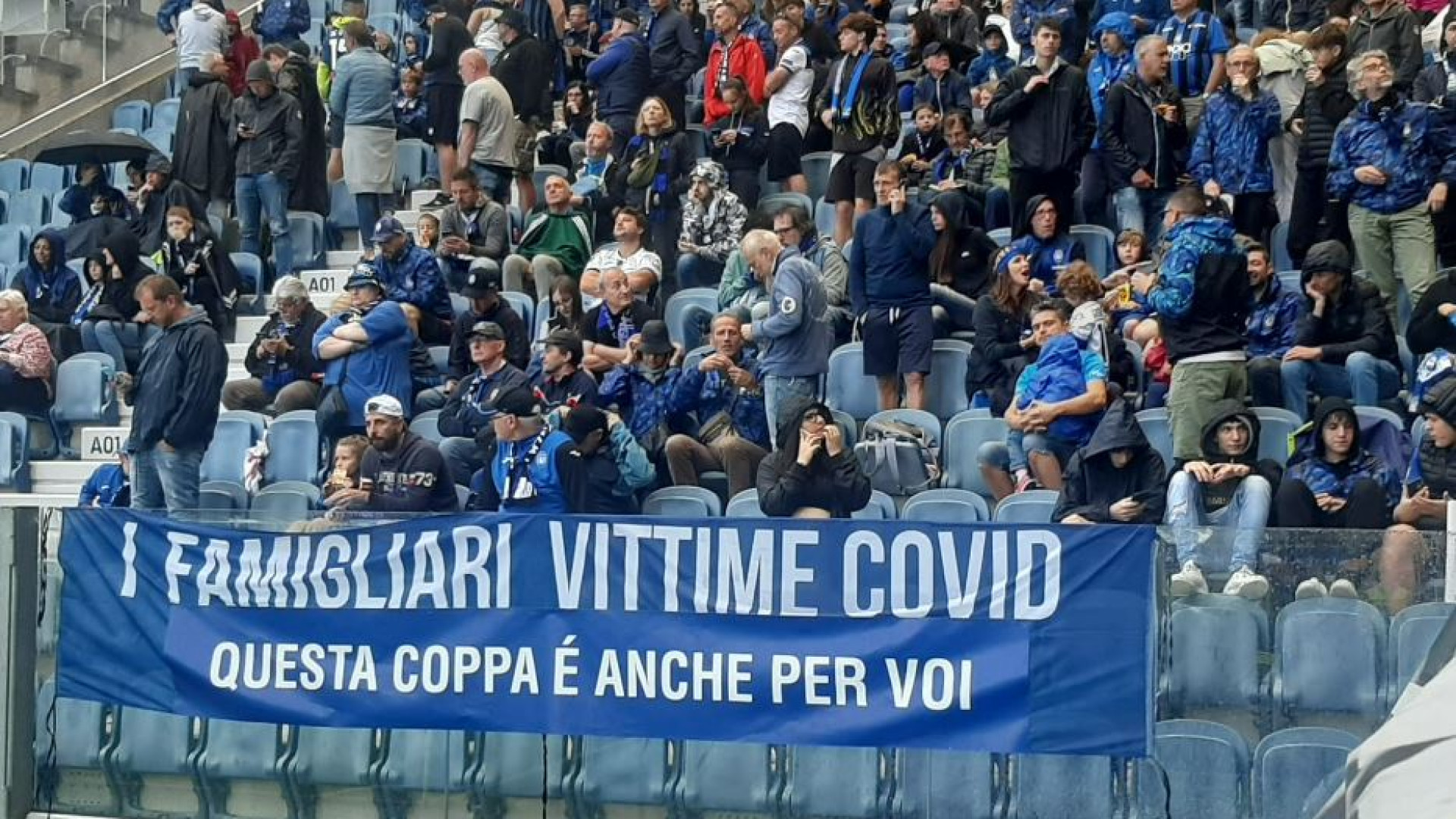 Immagine di Nella festa dell'Atalanta c'è spazio per le vittime del Covid