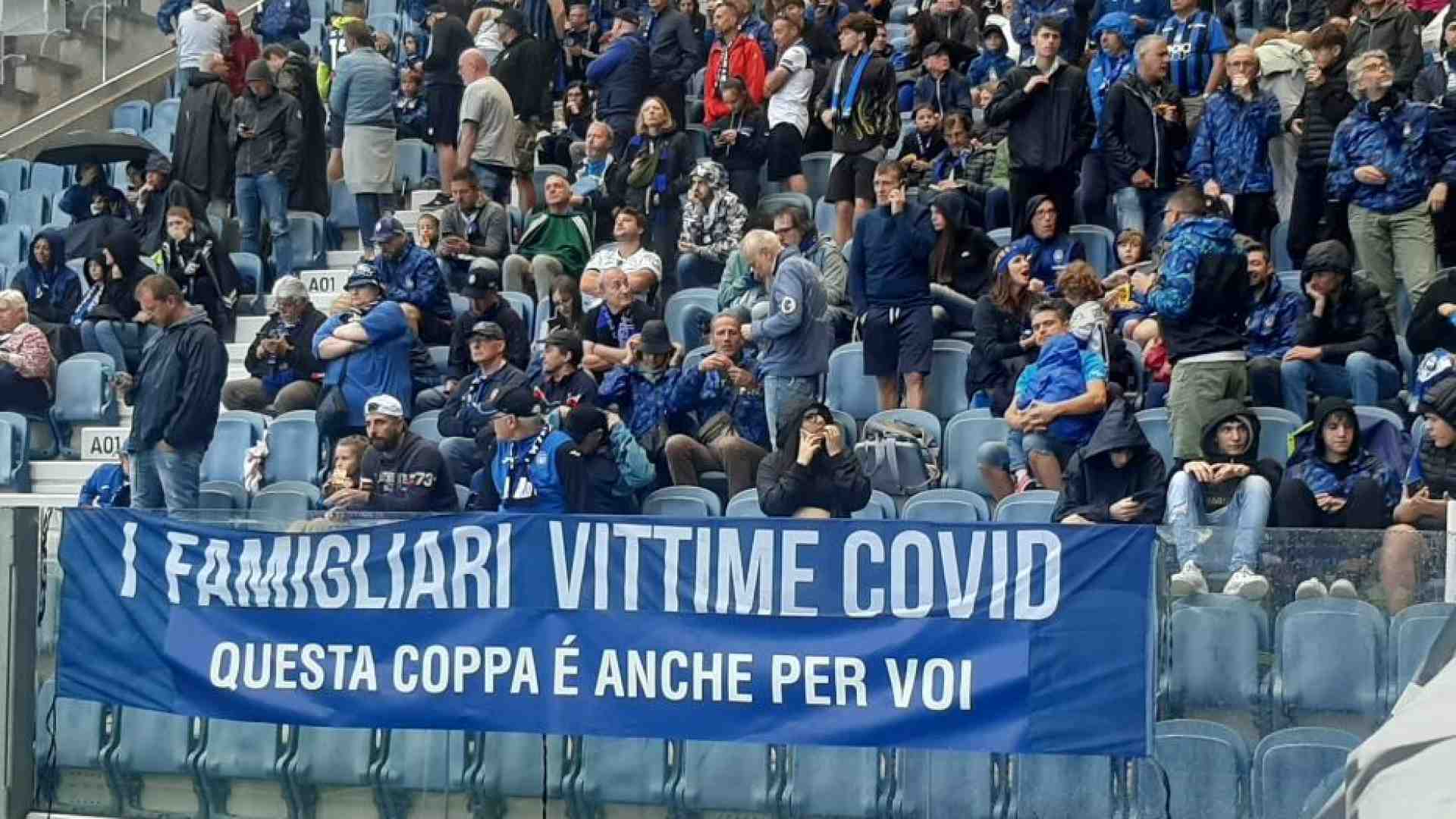 Immagine di Nella festa dell'Atalanta c'è spazio per le vittime del Covid