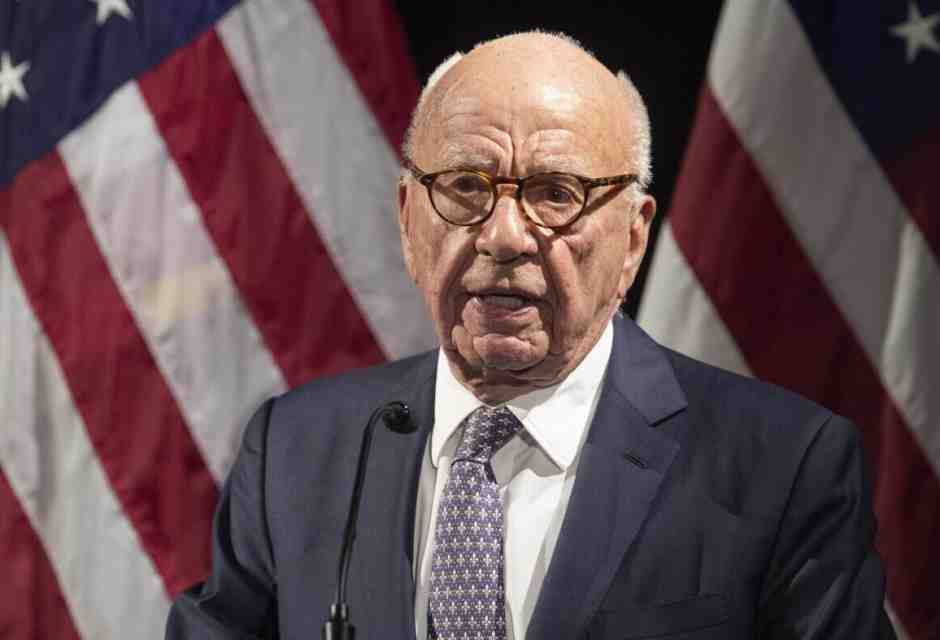 Rupert Murdoch (foto Ap, via LaPresse)