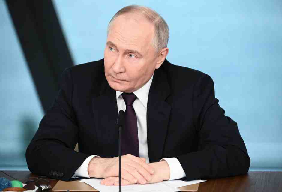 Vladimir Putin&nbsp;(EPA/VLADIMIR ASTAPKOVICH / SPUTNIK / CREMLIN POOL)