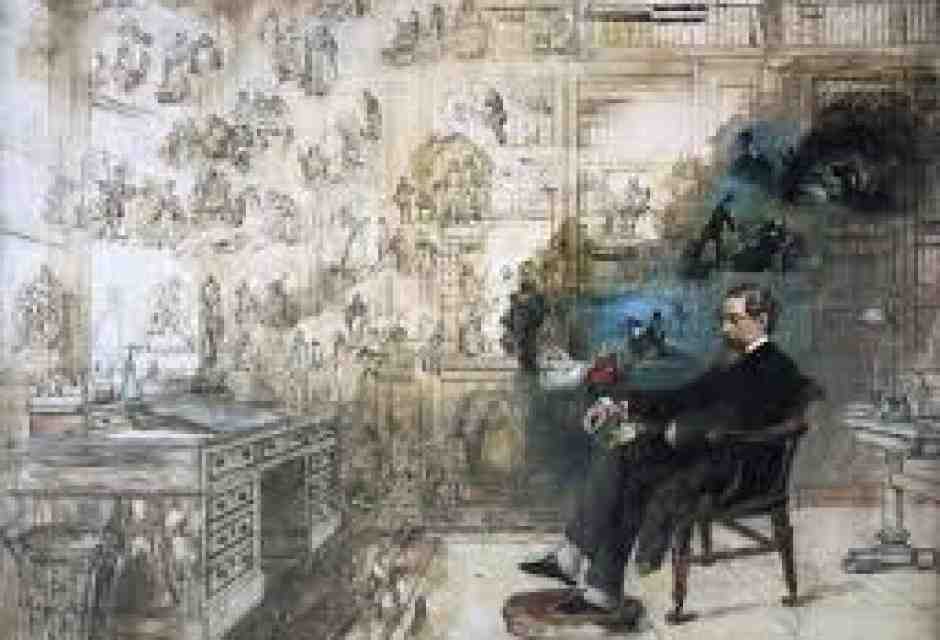&nbsp;Robert William Buss, Il sogno di Dickens, 1870, Charles Dickens Museum, Londra<br />