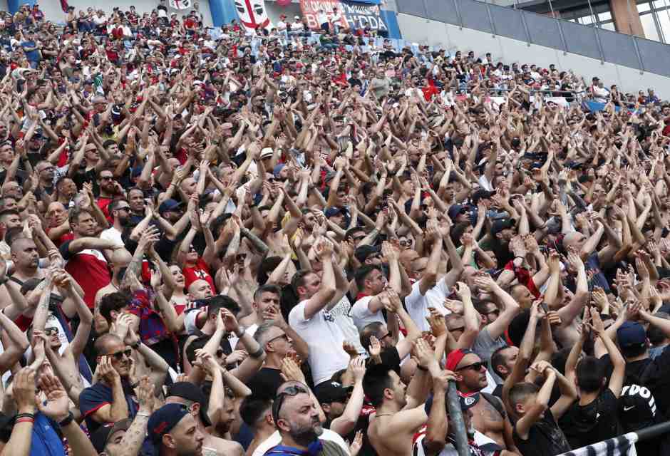 I tifosi del Cagliari (LaPresse)