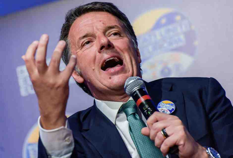 &nbsp;Matteo Renzi - foto via Getty Images