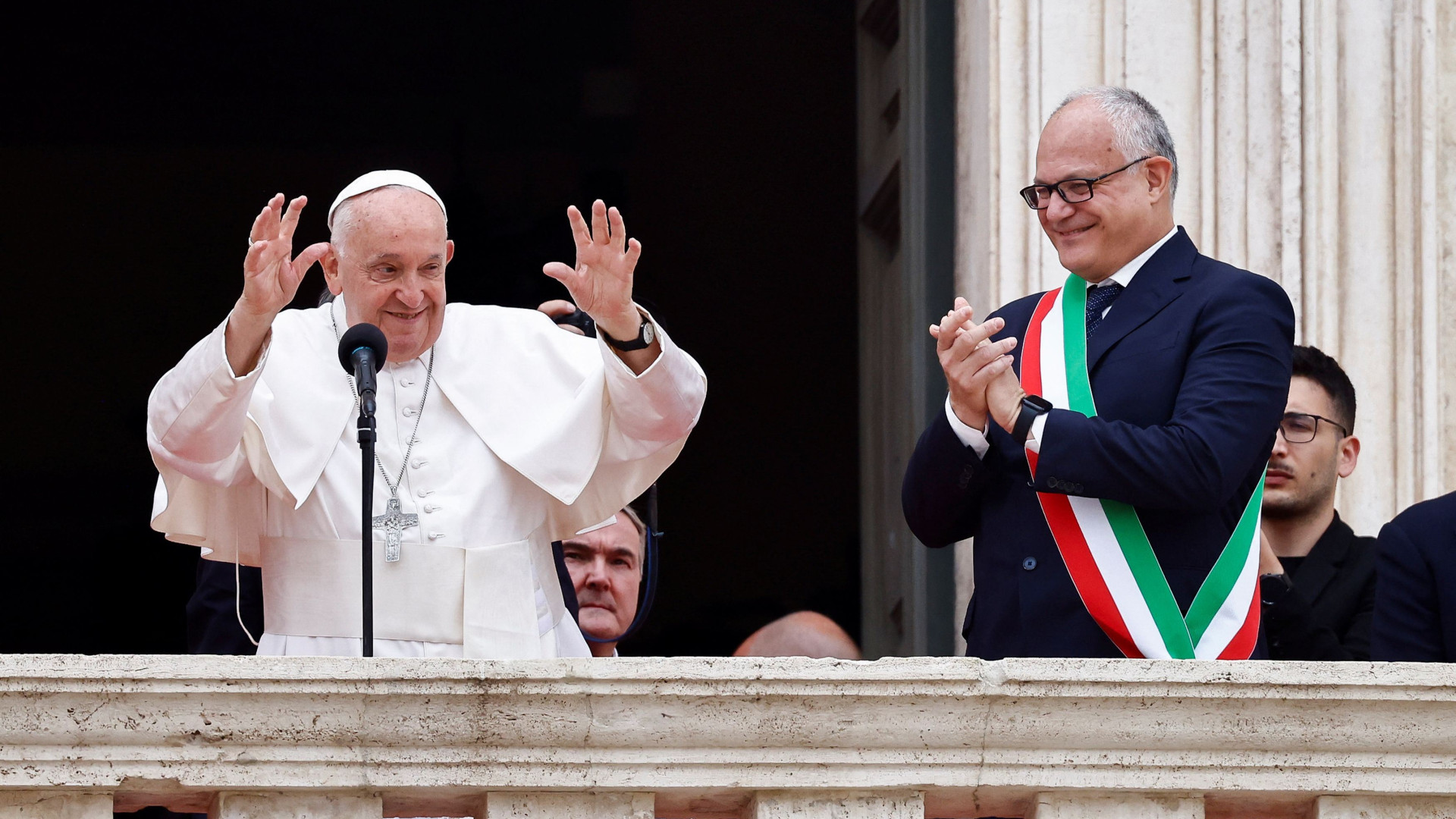 Immagine di Il Papa in Campidoglio: «Per il Giubileo Roma sia accogliente»