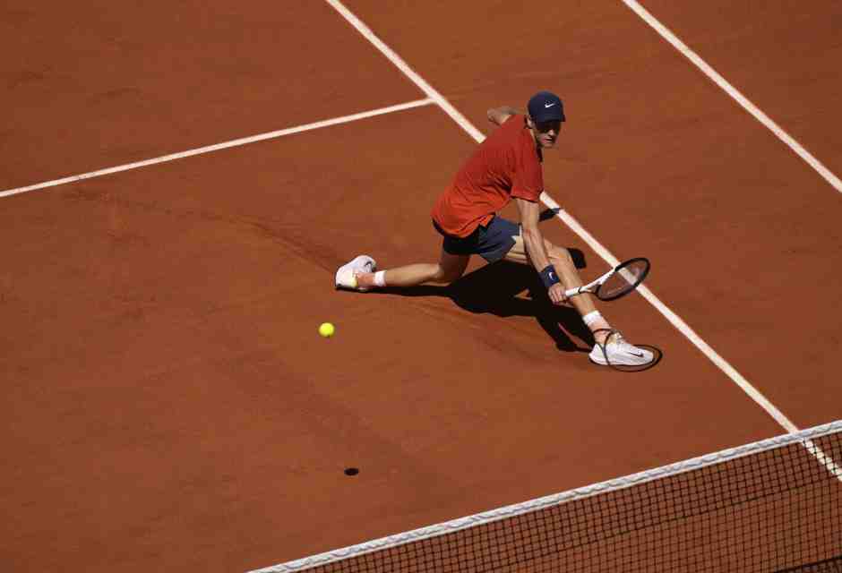 Jannik Sinner (foto Ap, via LaPresse)