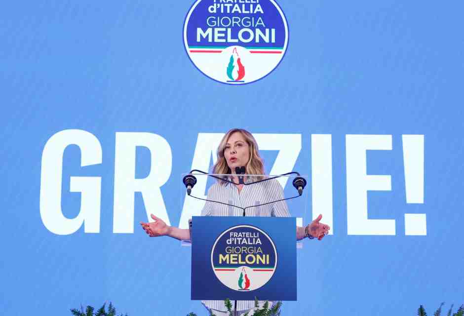  Giorgia Meloni - foto Ansa