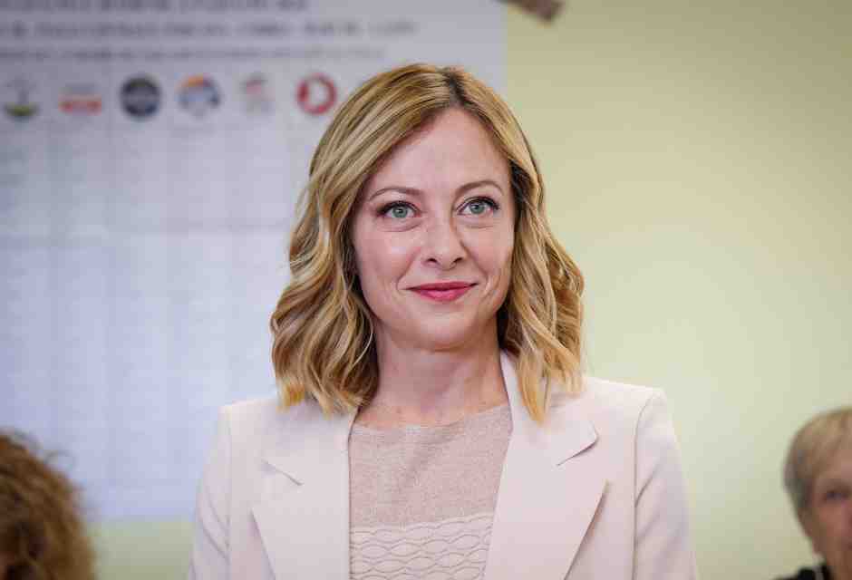  Giorgia Meloni - foto Ansa