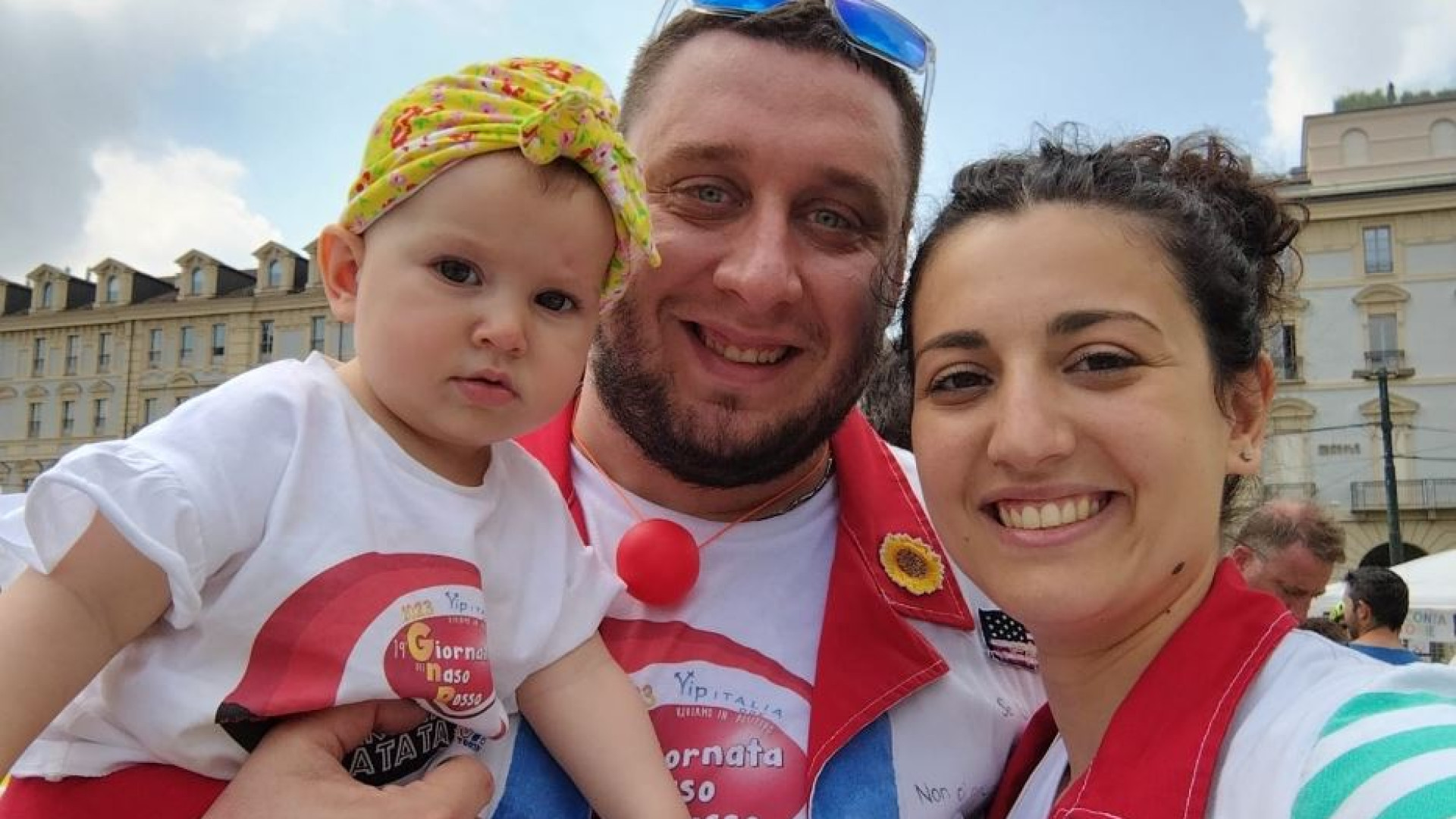 Immagine di Roberta e Marco: fare i clown in corsia fa bene al nostro amore