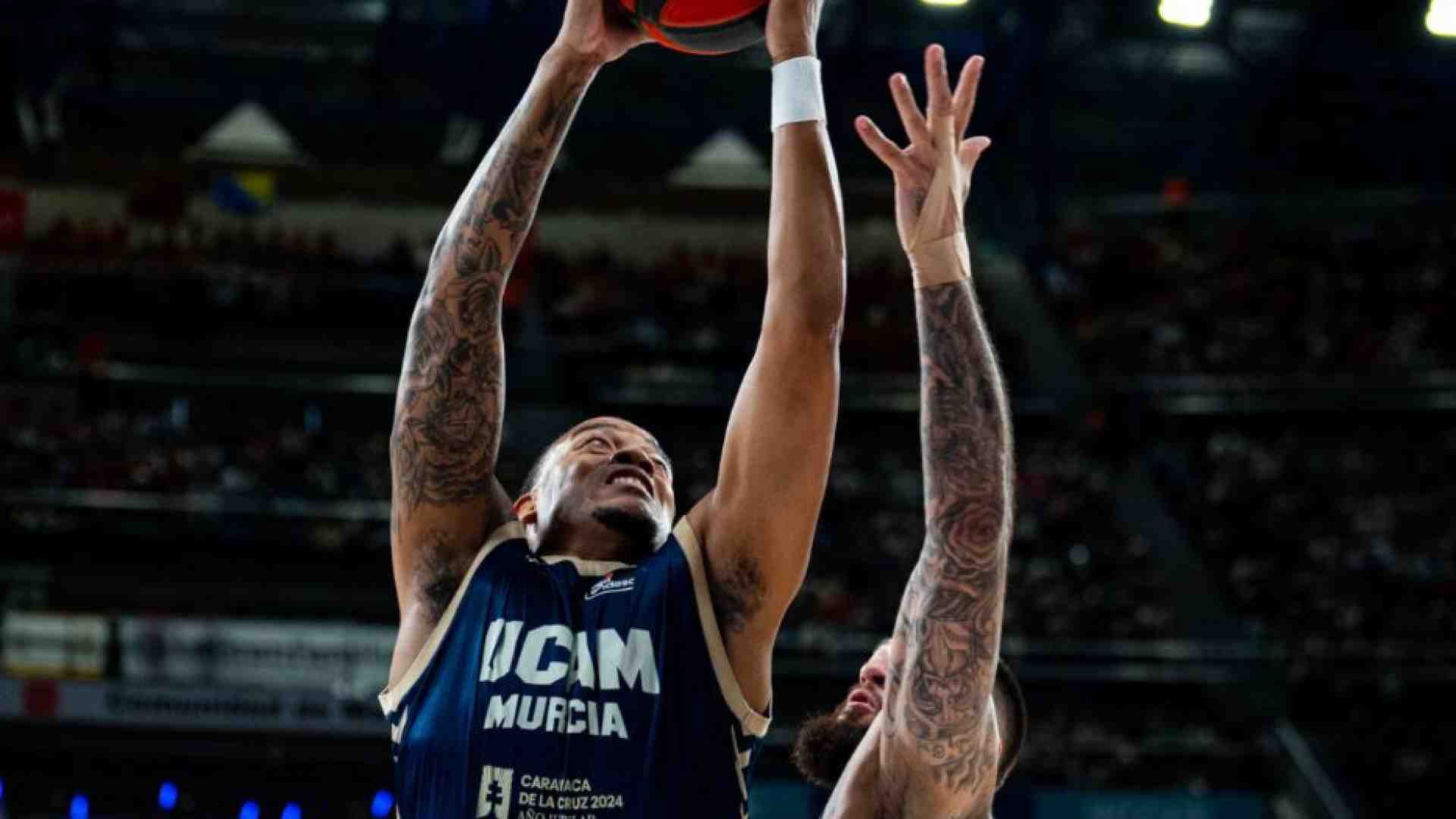Immagine di La squadra di Basket dell'Università Cattolica di Murcia gioca per lo scudetto