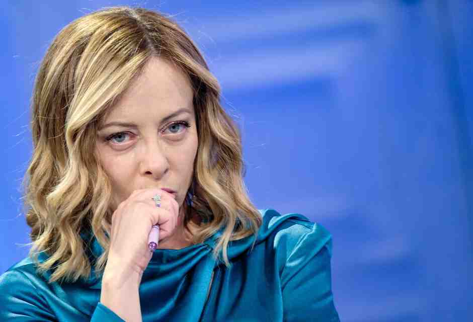 &nbsp;Giorgia Meloni - foto LaPresse
