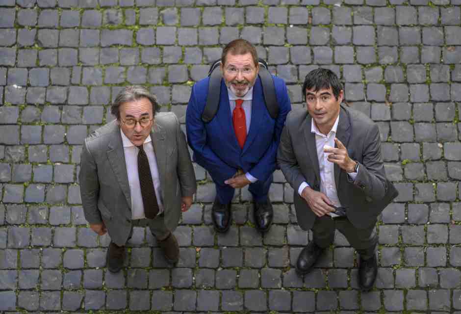 &nbsp;Angelo Bonelli, Ignazio Marino e Nicola Fratoianni - foto via Getty Images