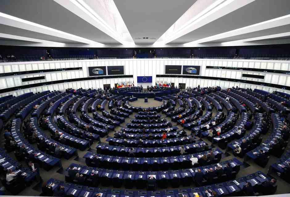 Il Parlamento europeo - foto via Getty Images