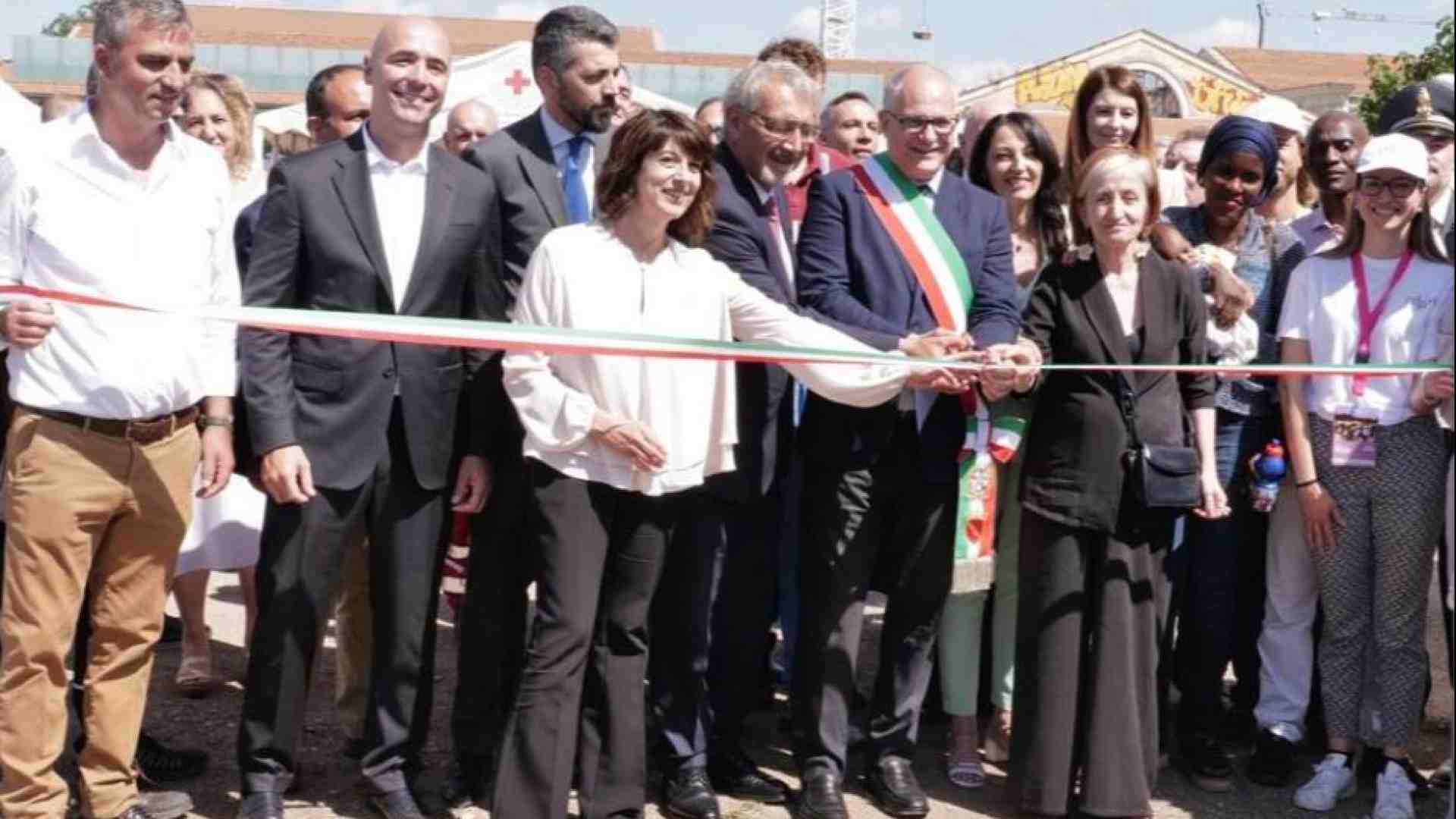 Immagine di Il "Grande Cuore" di Roma: inaugurato a Testaccio il villaggio solidale