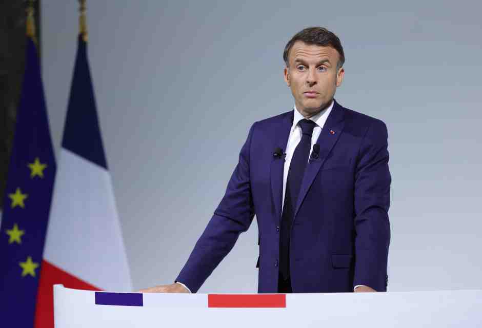 Emmanuel Macron - foto via Getty Images