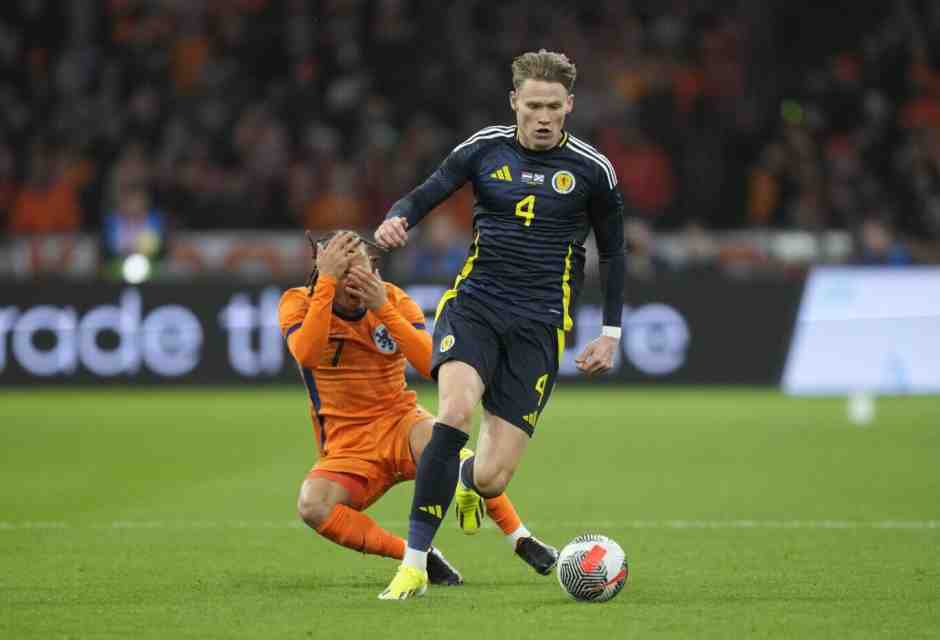 Scott McTominay (foto Ap, via LaPresse)