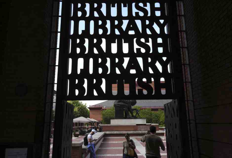 La British Library di Londra (AP Photo/Kin Cheung) &nbsp;<br />