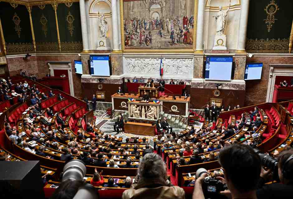 Assemblea nazionale in Francia - foto via Getty Images