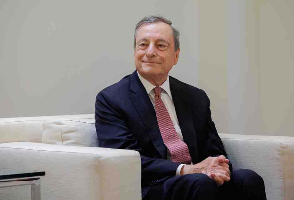 &nbsp;Mario Draghi - foto via Getty Images