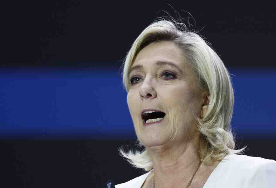 Marine Le Pen - foto Ansa