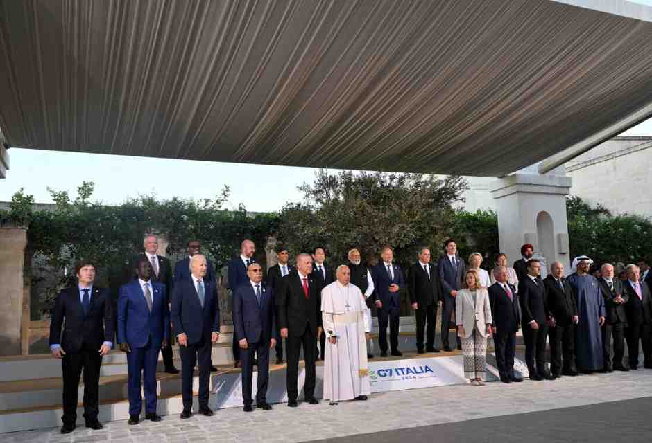 Un G7 piccolo piccolo con Israele