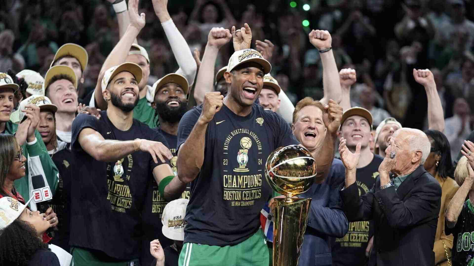 Immagine di I Boston Celtics vincono l'Anello Nba. Ha vinto la squadra più forte