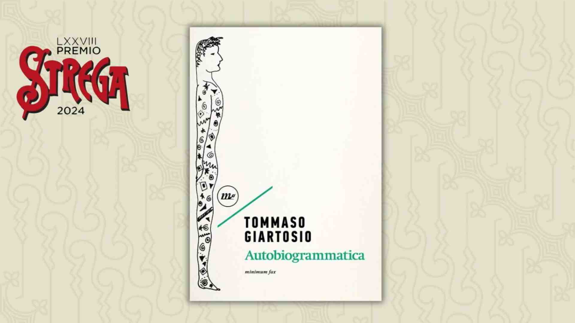 Immagine di Verso lo Strega: "Autobiogrammatica" di Tommaso Giartosio