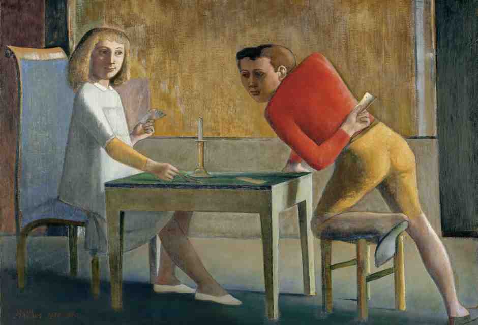 Balthus, &ldquo;Carte da gioco&rdquo;, 1950&nbsp;<br />
