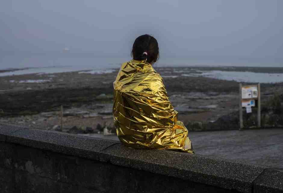 Soccorso nel sud della Francia ai migranti che cercano di attraversare la Manica (AP Photo/Bernat Armangue)&nbsp;<br />