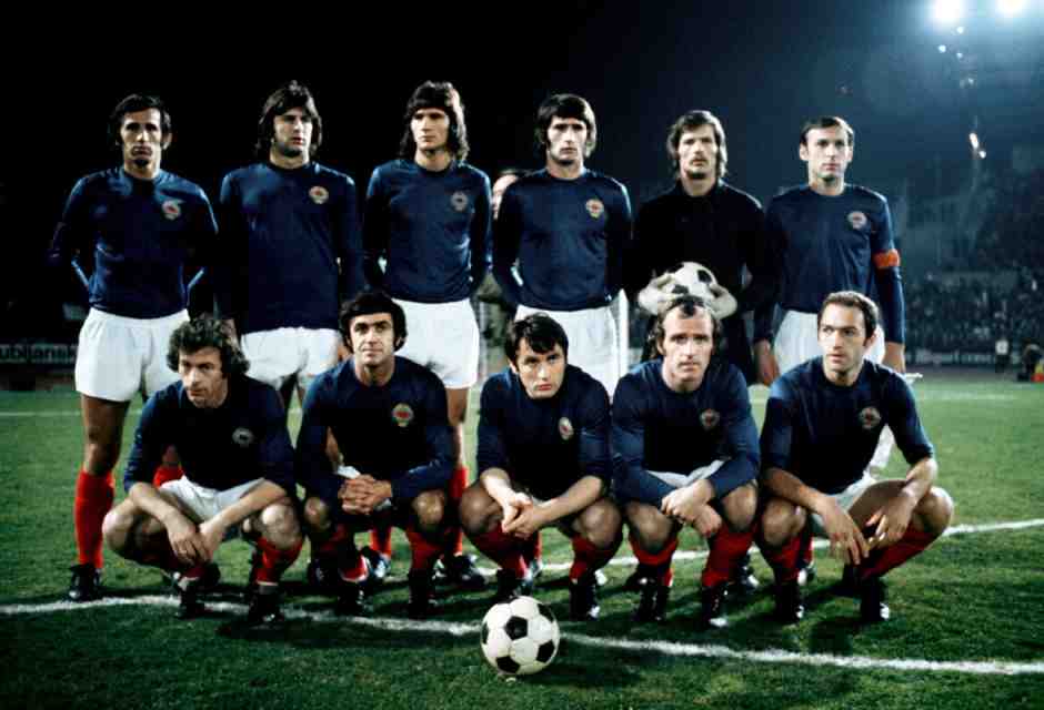 La nazionale della Jugoslavia (Peter Robinson - PA Images via Getty Images)&nbsp;<br />