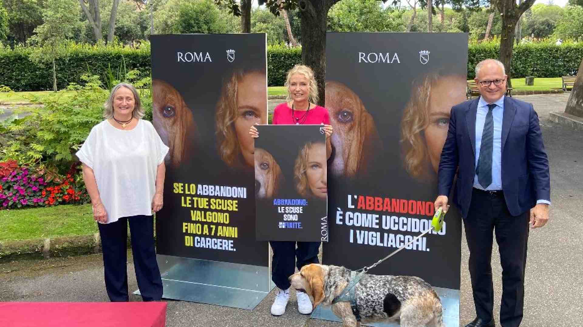 Immagine di "Le scuse sono finite": il Campidoglio contro l'abbandono degli animali