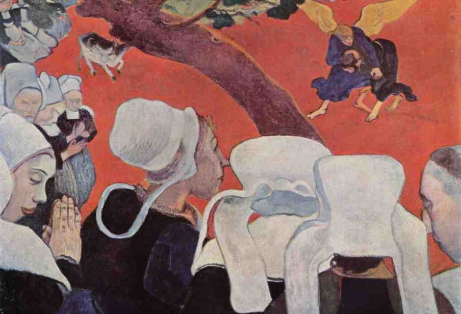 La visione dopo il sermone, di Paul Gauguin (1888)&nbsp;<br />
