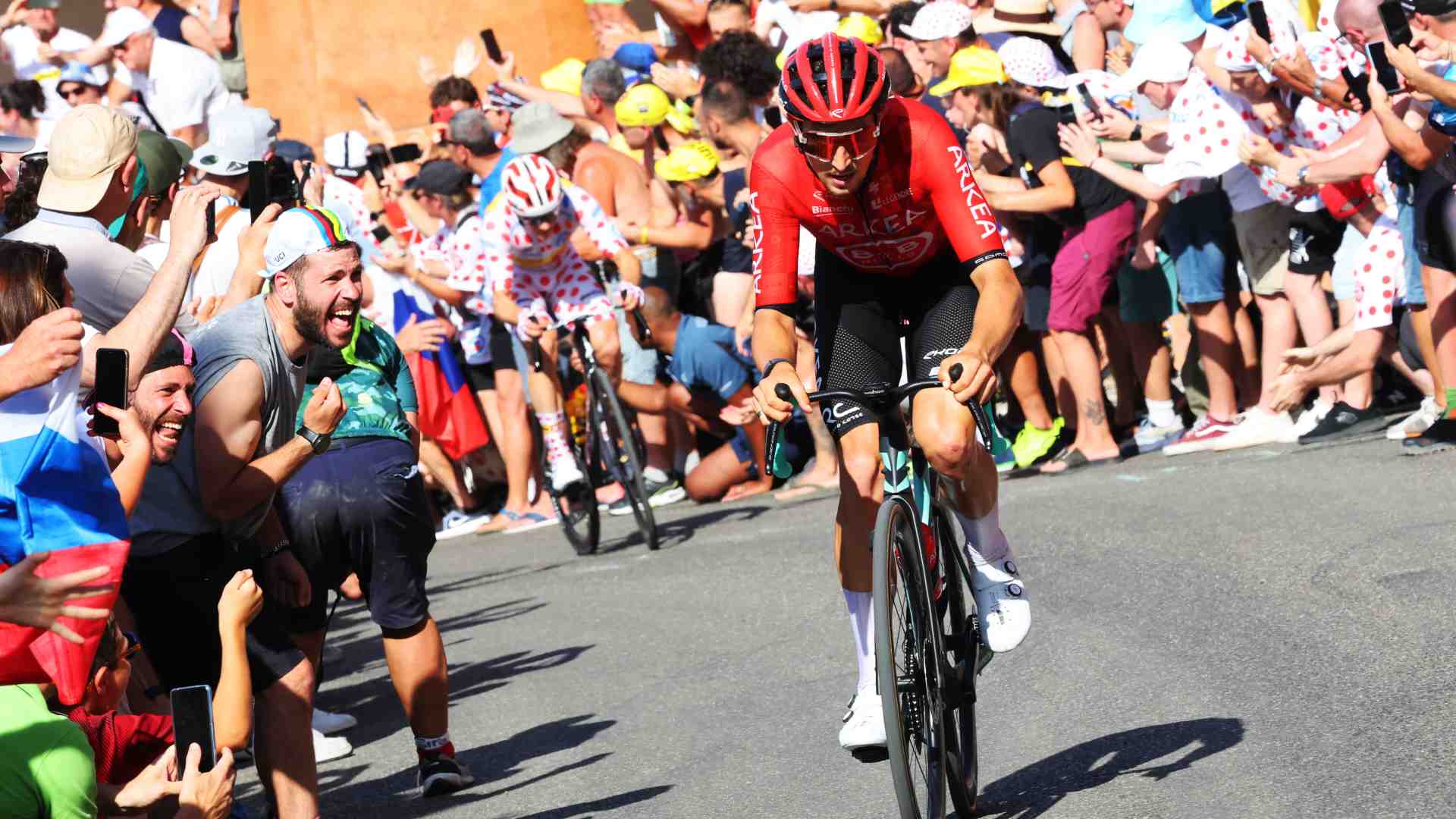 Immagine di Tour 2024. A Bologna Vauquelin trova la solitudine che Vingegaard non ha concesso a Pogacar