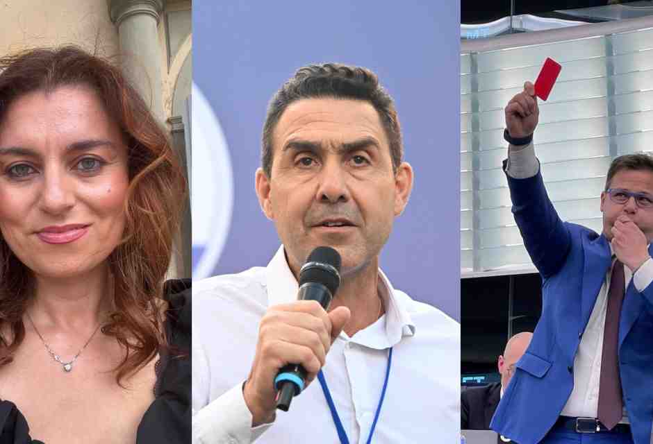  Susanna ceccardi, Roberto Vannacci e Angelo Ciocca - foto Twitter e Ansa