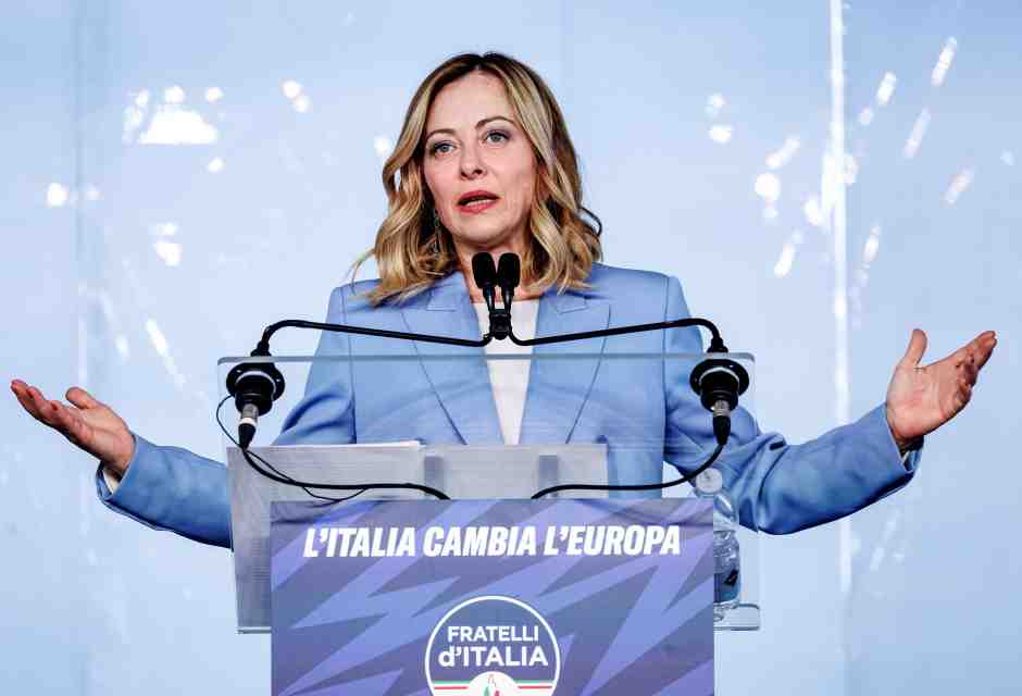 Giorgia Meloni (Ansa)