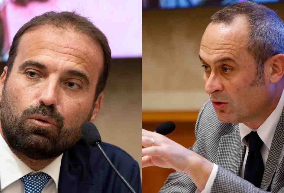  Luigi Marattin ed Enrico Costa - foto Ansa