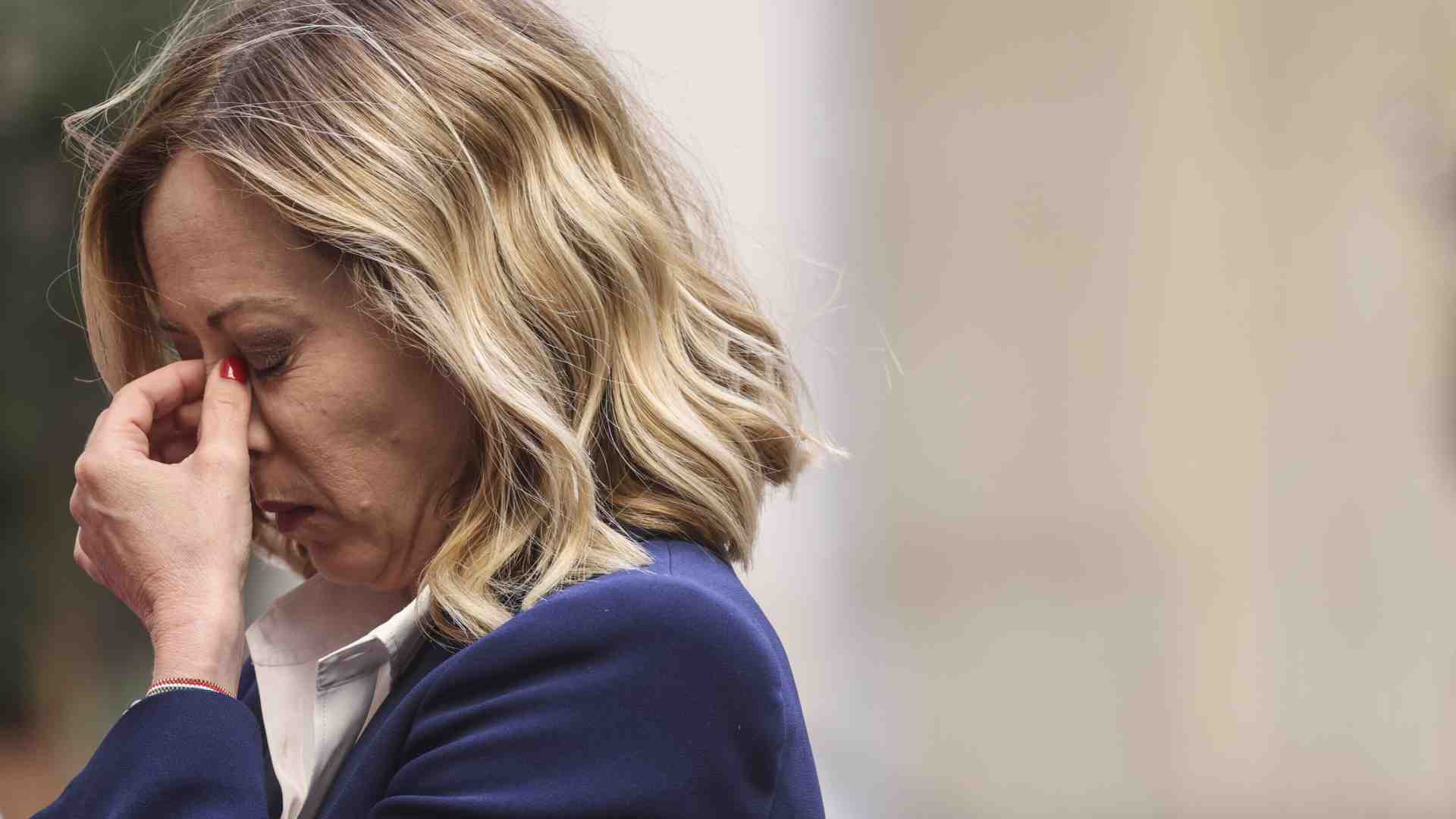 Immagine di Giorgia Meloni ha un incubo dopo l’altro