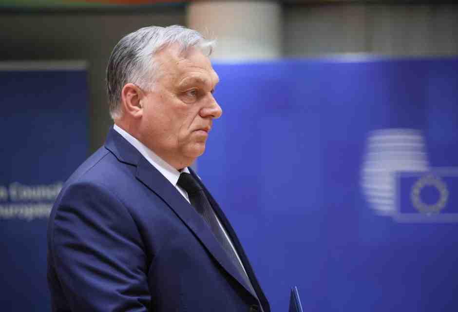 Viktor Orbán (foto Epa, via Ansa) <br />