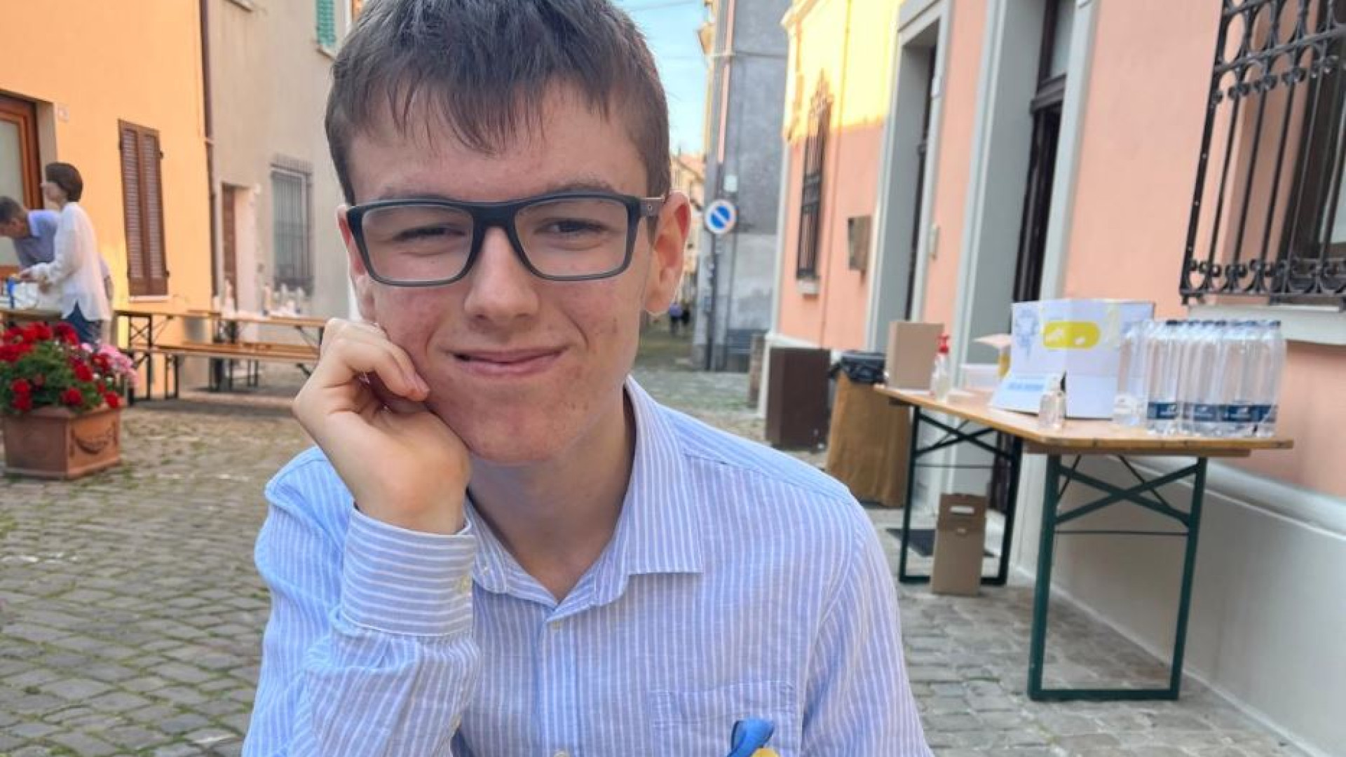 Immagine di Marco, campione di latino, che va oltre la malattia con lo studio