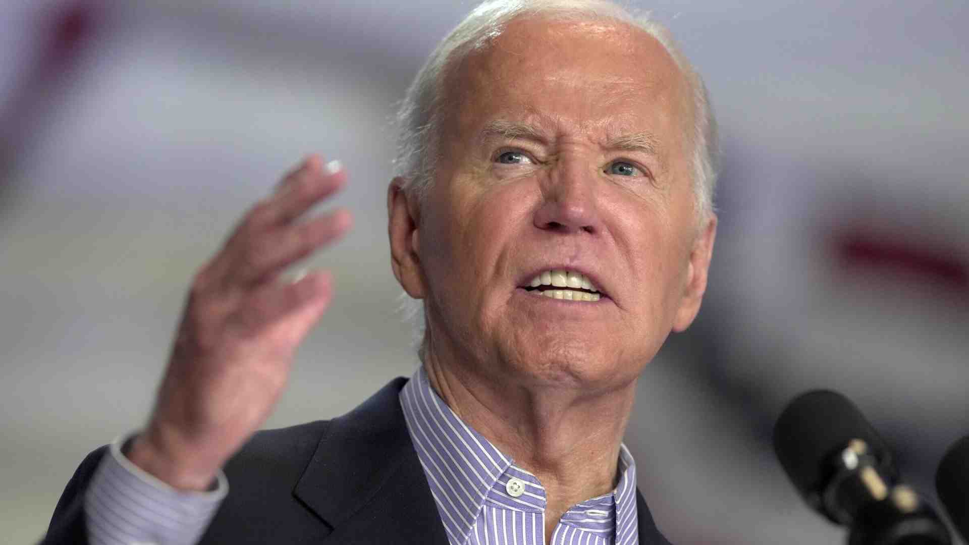 Immagine di Biden non molla: "Mi ritirerei solo se me lo chiedesse il Padre eterno"
