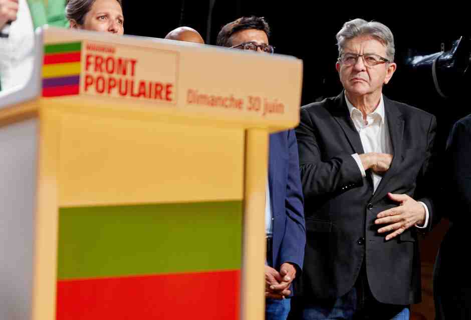 Jean Luc Melenchon - foto via getty Images