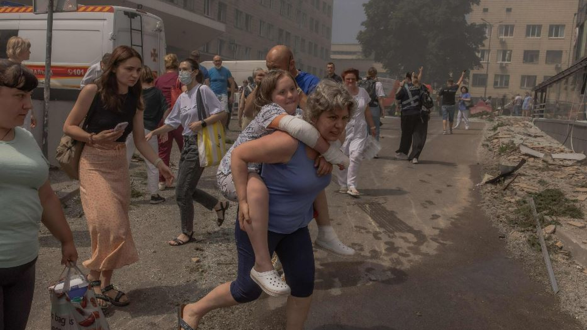 Immagine di Colpito ospedale pediatrico a Kiev. Decine di morti. Onu: raid inaccettabili