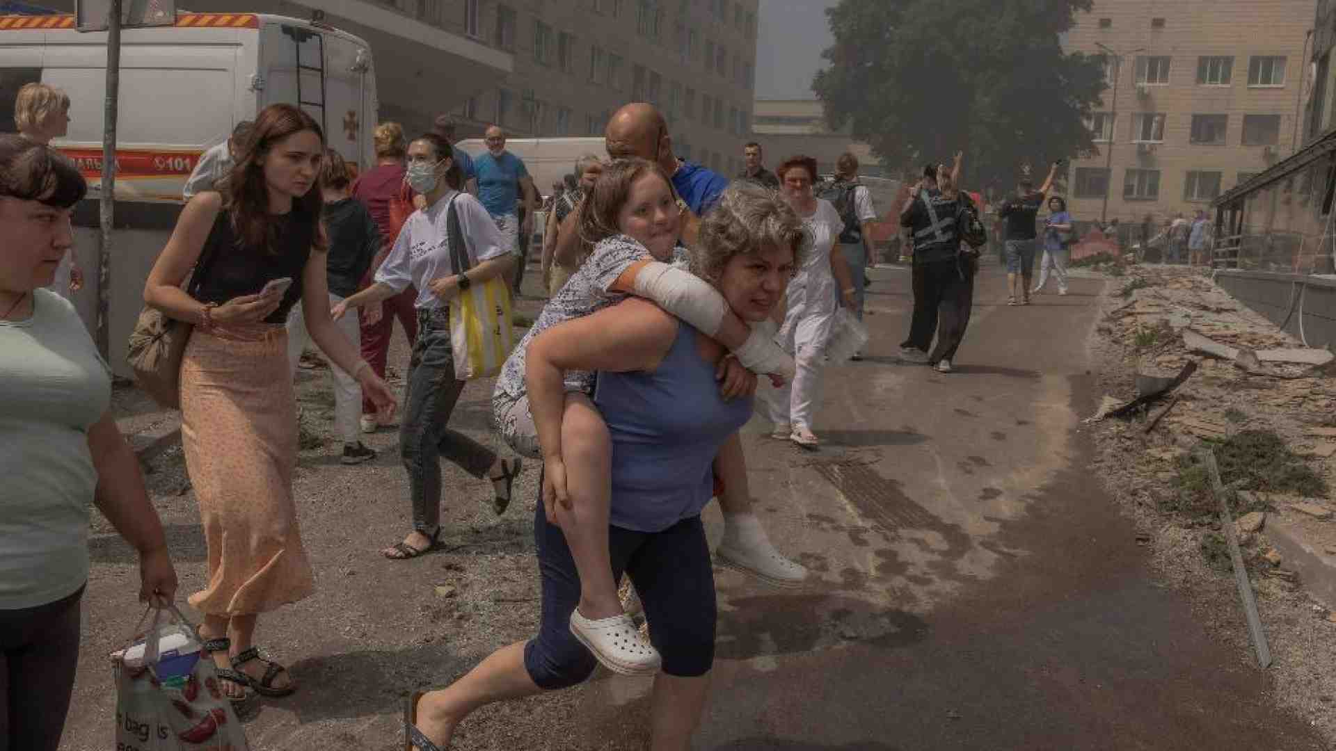 Immagine di Colpito ospedale pediatrico a Kiev. Decine di morti. Onu: raid inaccettabili