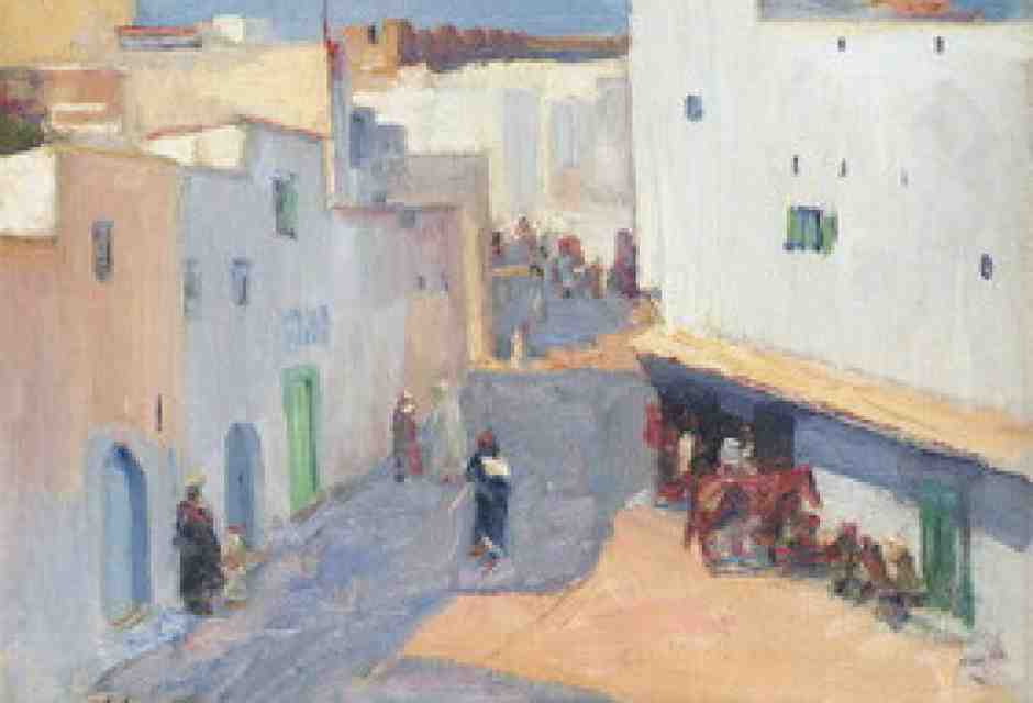 Una strada di Tangeri,&nbsp;John Lavery<br />