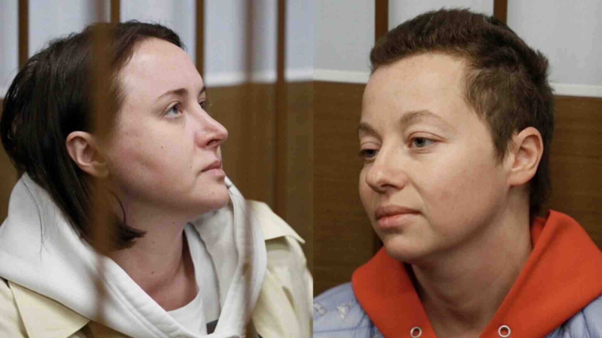 Immagine di Zhenya e Svetlana, artiste coraggiose condannate dal tribunale di Putin