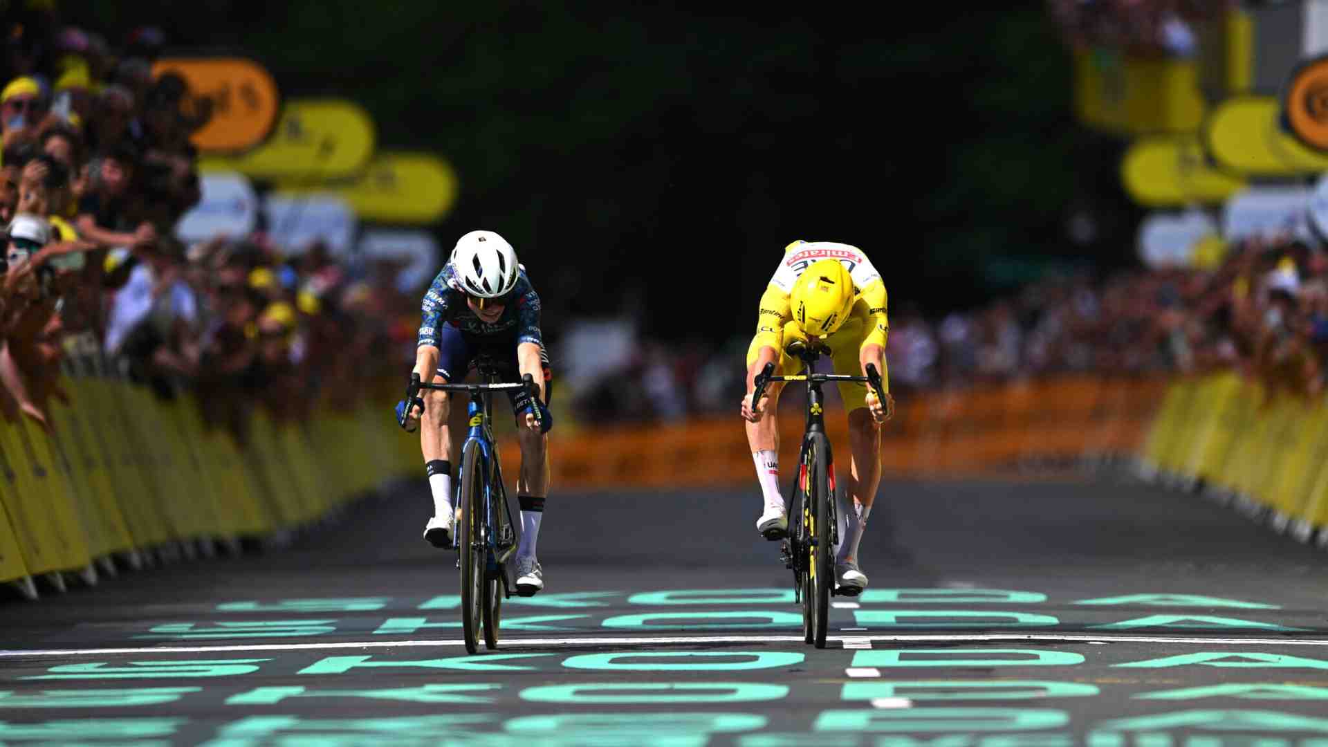 Immagine di Tour de France. Pogacar e Vingegaard sono tornati inseparabili
