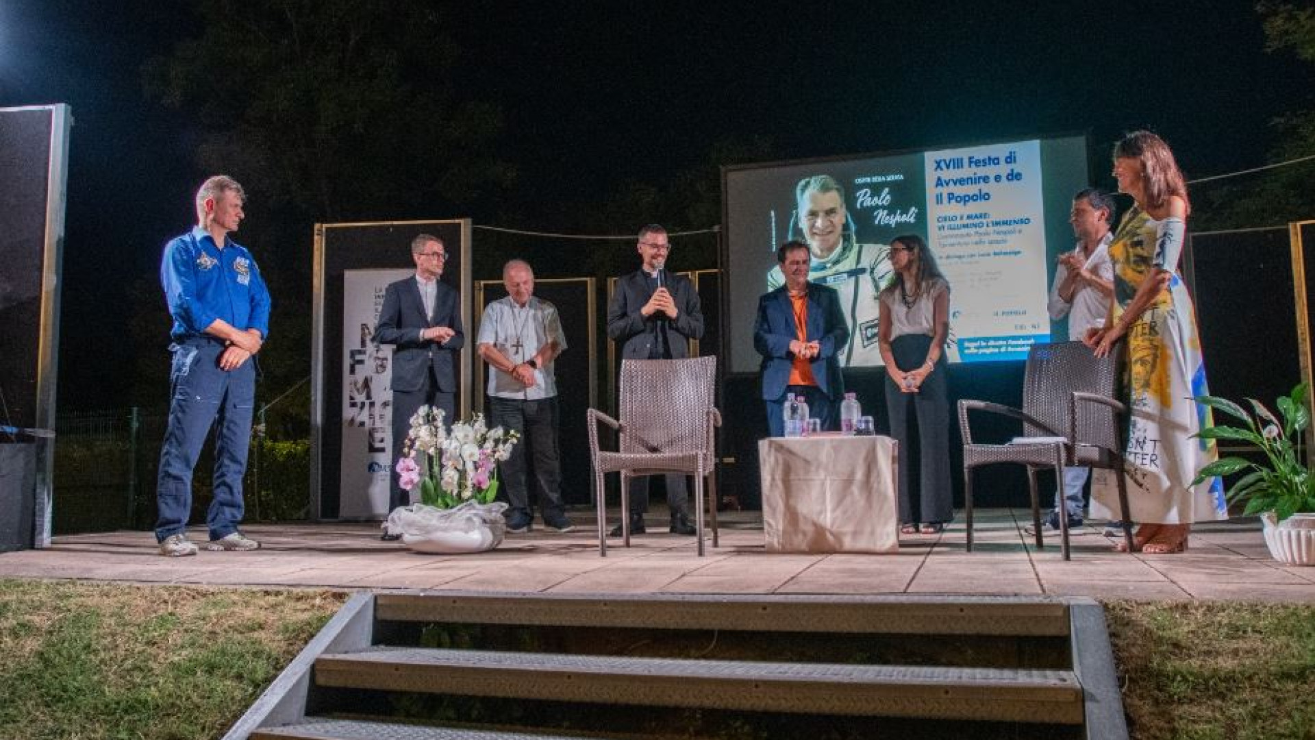 Immagine di Bibione, la lezione di Nespoli sullo spazio