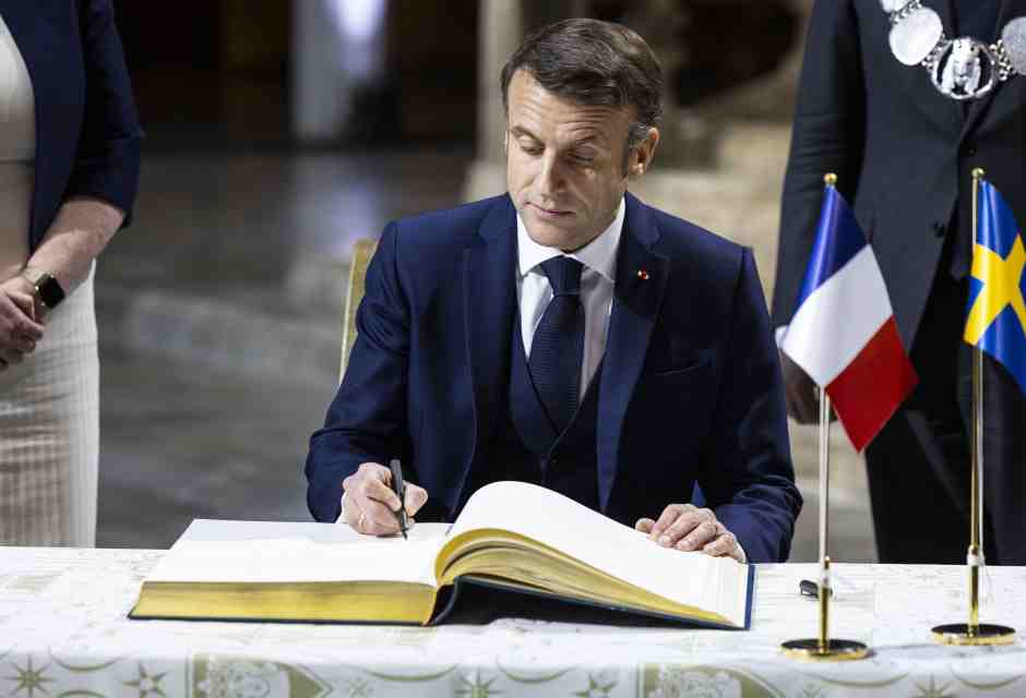 Emmanuel Macron - foto via Getty Imagesa