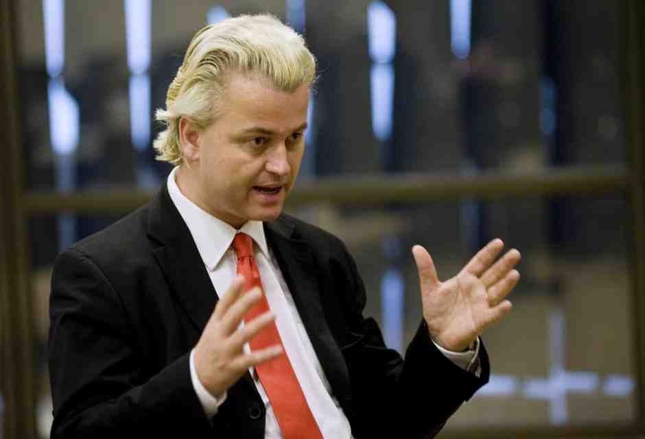 Geert Wilders (foto Ap, via LaPresse)<br />